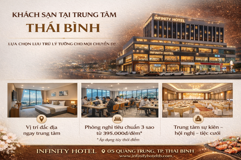 Tri Infinity Khách sạn Infinity Hotel – Lựa chọn lưu trú lý tưởng tại trung tâm Thái ...